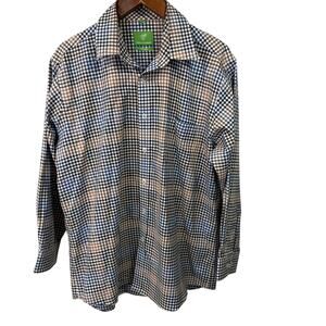 Forsyth of Canada Men’s Shirt sz L Casual Button Down # G640